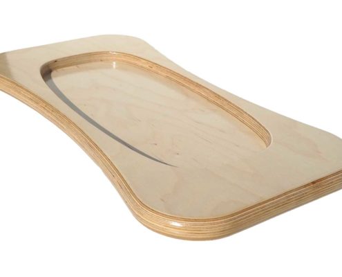 showing close up of underside of CoolBoard balance board