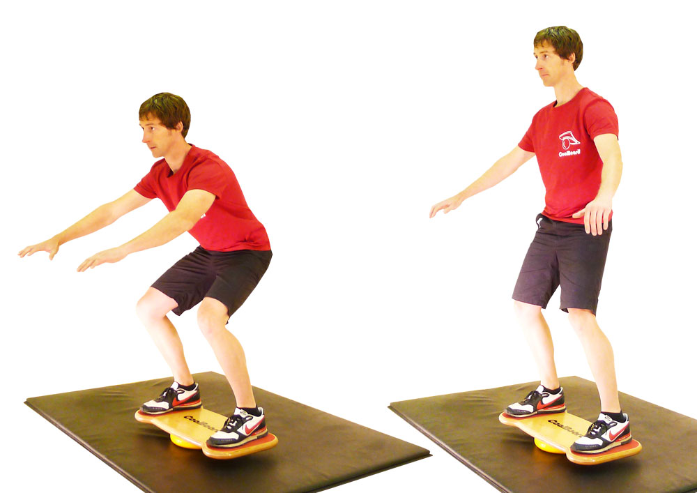 CoolBoard wobble board balance squat CoolBoard wobble board balance squat