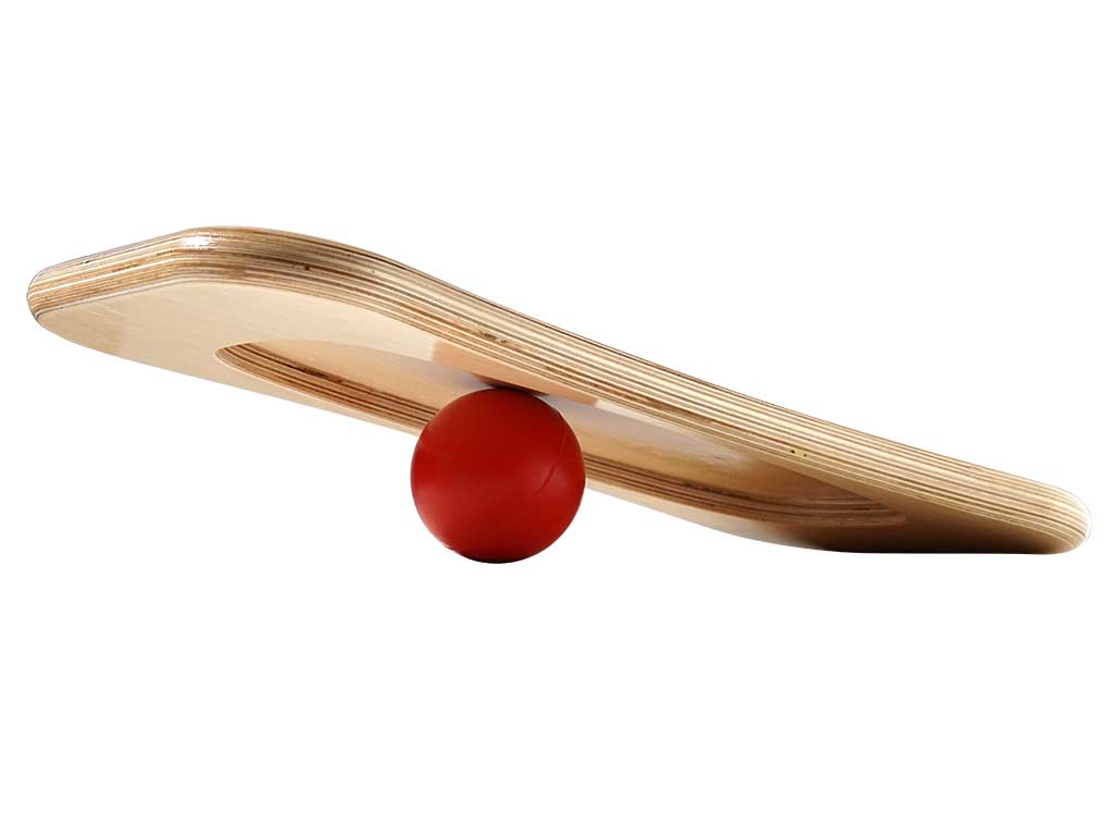 Underside of CoolBoard on 4 inch Ball