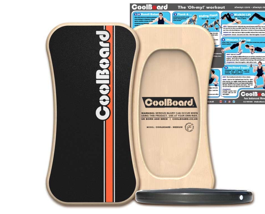 Medium CoolBoard wobble board with Disc 2