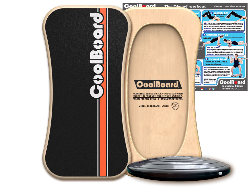 Large CoolBoard wobble board with Disc