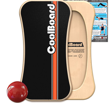 Large CoolBoard balance board with Ball