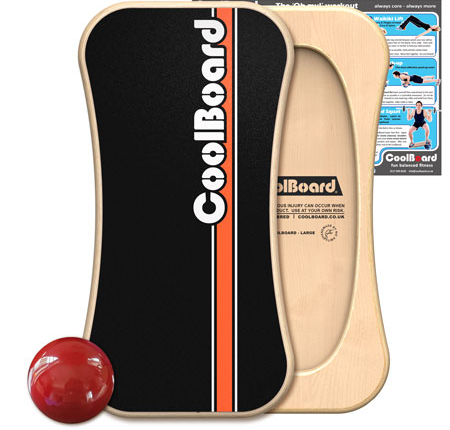 Large CoolBoard balance board with Ball