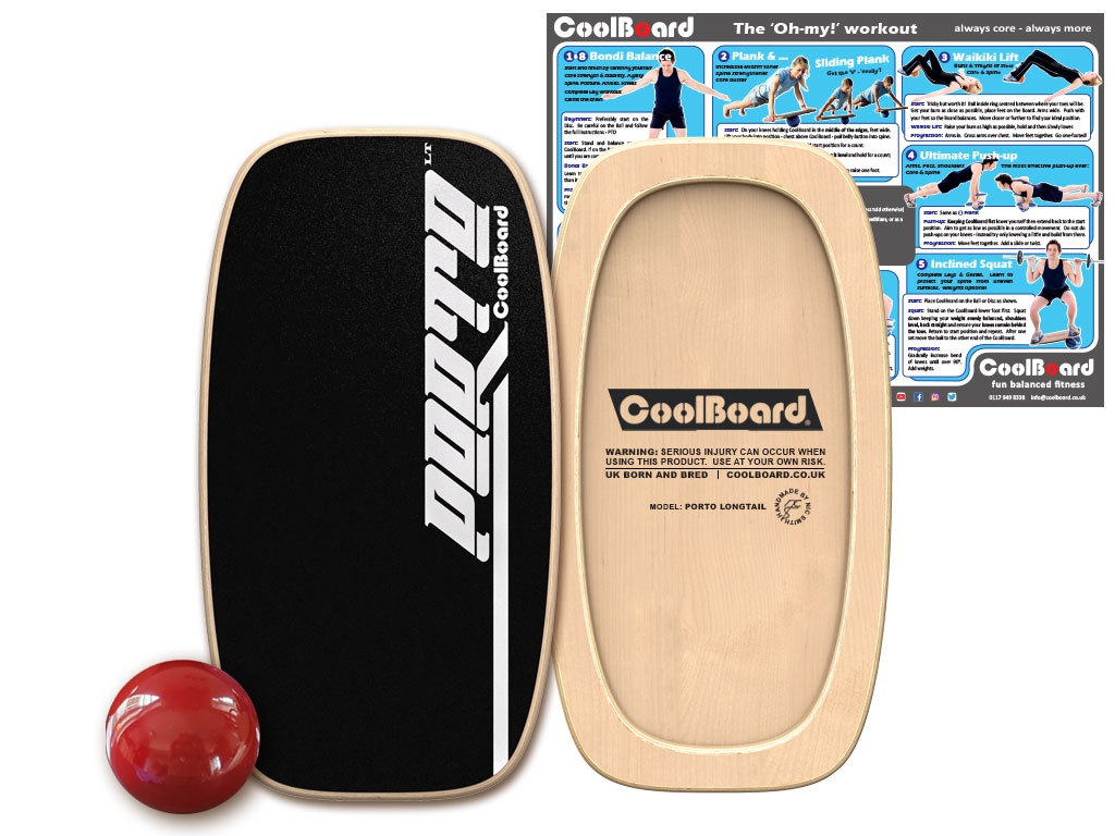 Porto LT balance board with Ball