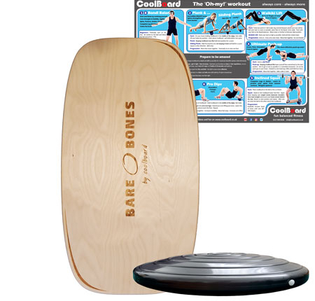 bare bones balance board with disc product