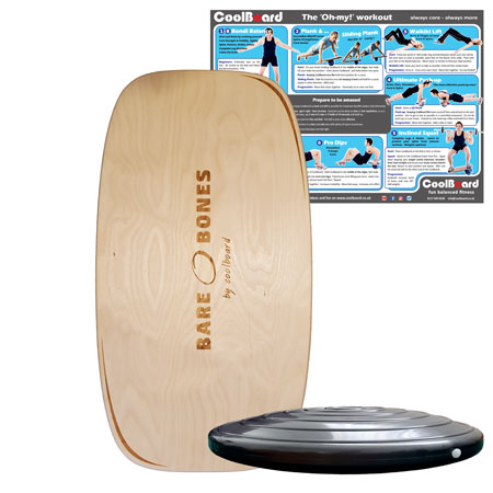bare bones balance board with disc product