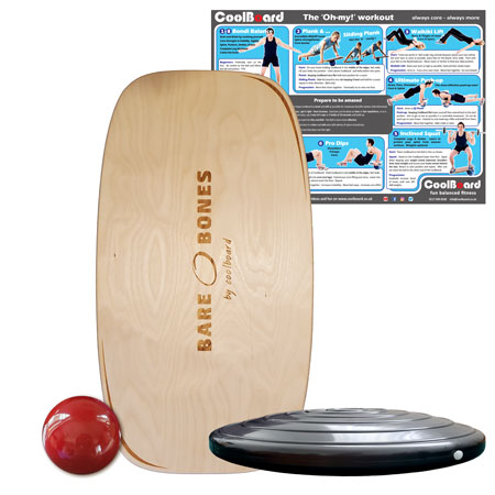 bare bones balance board with ball and disc product